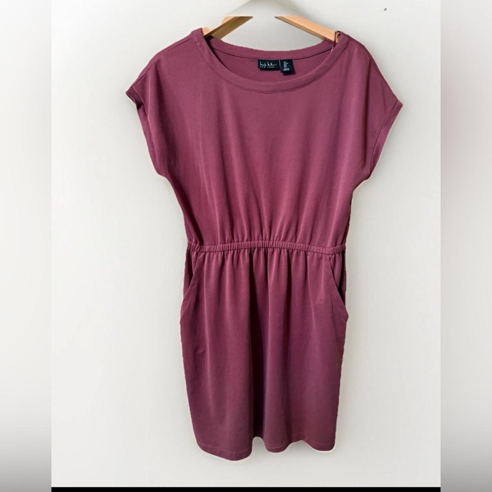 Nicole Miller short sleeve Jersey dress size Large